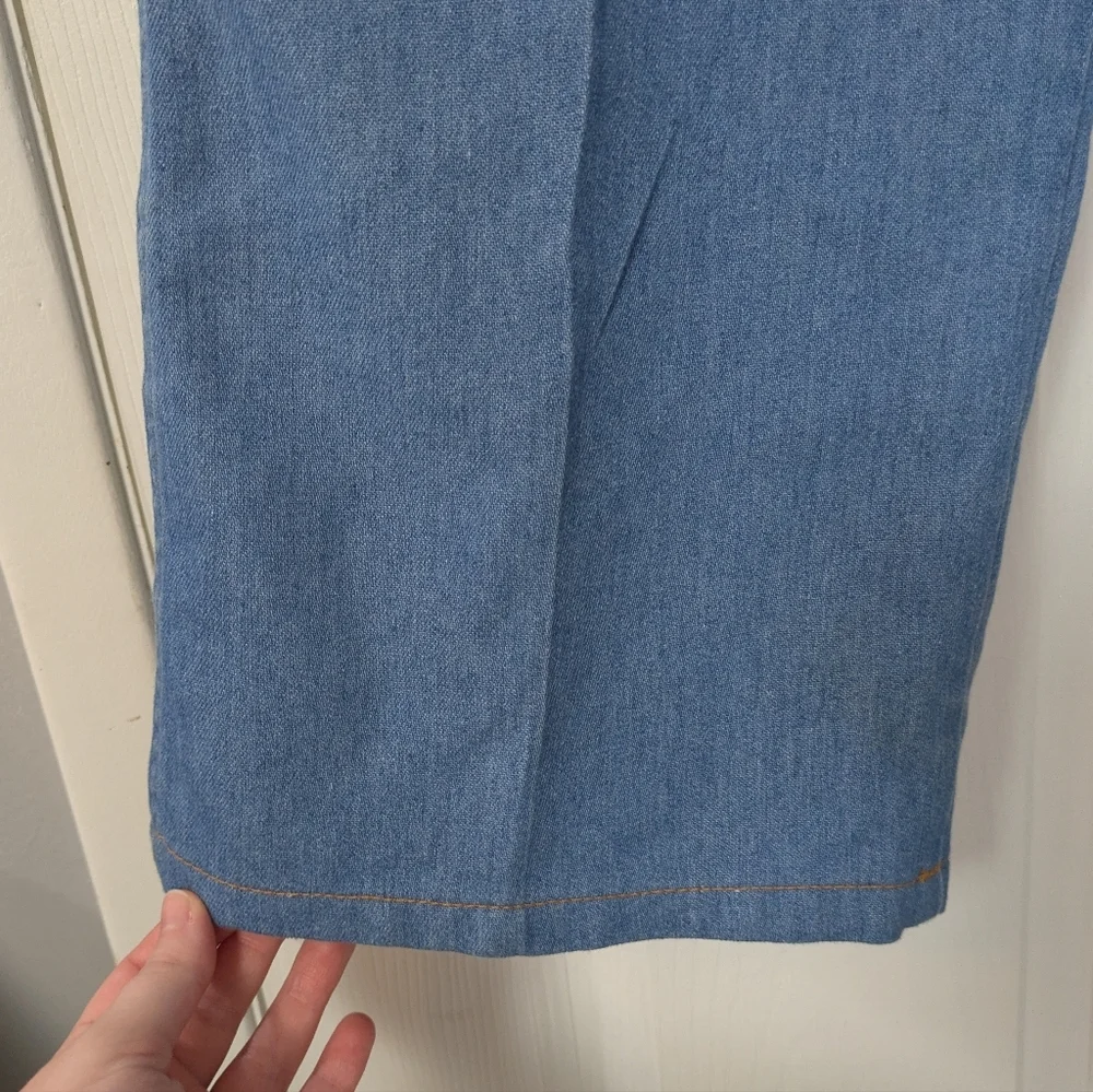 Wrangler Flex Western Straight Leg Classic Blue Denim Jeans‎ Size 42 × 29